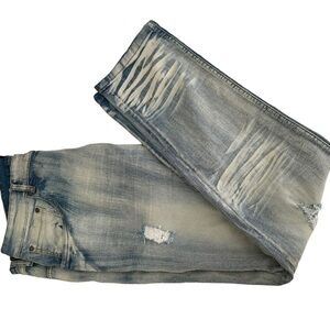 Copper rivet men’s slim fit denim